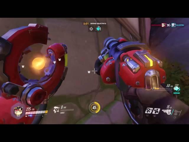 Overwatch PS4 Mouse and Keyboard Gameplay Overpowered [Torbjorn]