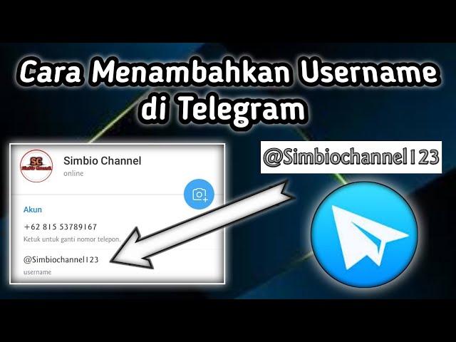 Cara Menambahkan (membuat) Username di Akun Telegram || Lebih Mudah di Temukan Gaess√