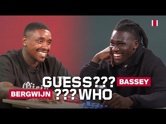 GUESS WHO #1  | Bergwijn VS. Bassey | Is he in the board? 