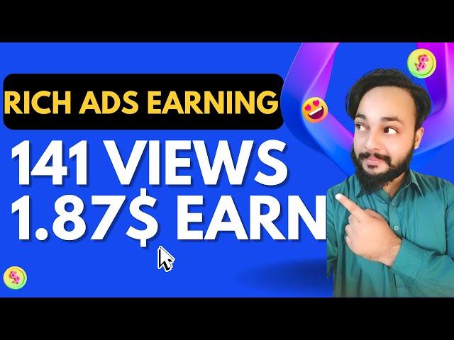 RichAds Earning Proof - Rich Ads CPA Earning Proof