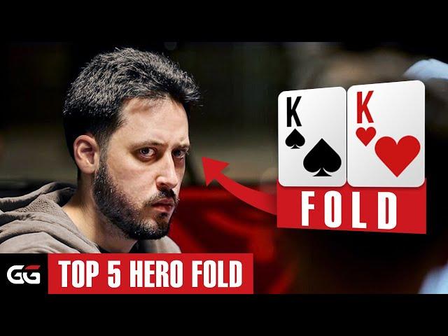 How to play KK against AA | TOP 5 Hero Fold in 2024 WSOP