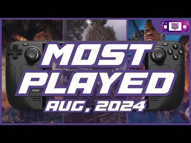 Steam Deck's Most Played Games of August 2024!