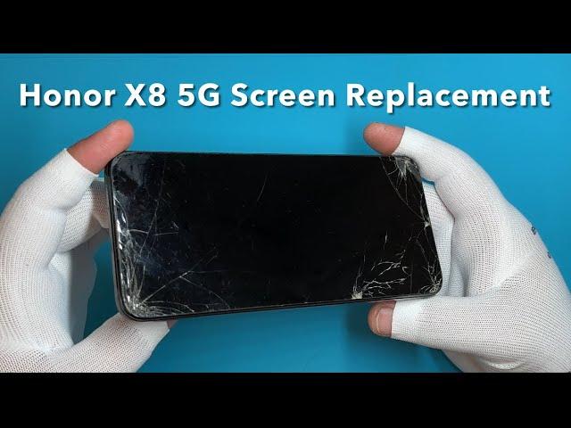 Honor X8 Screen Replacement - DON'T Try This At Home!