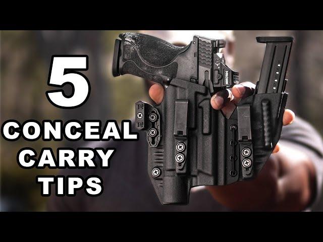 5 Conceal Carry Tips I Wish I Knew