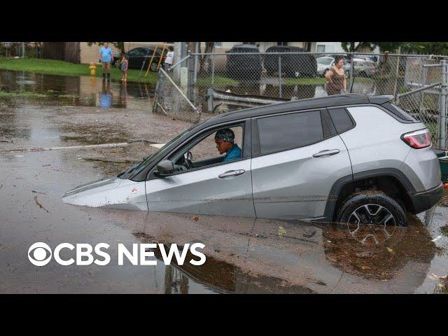 Entire Florida neighborhoods underwater after heavy rain
