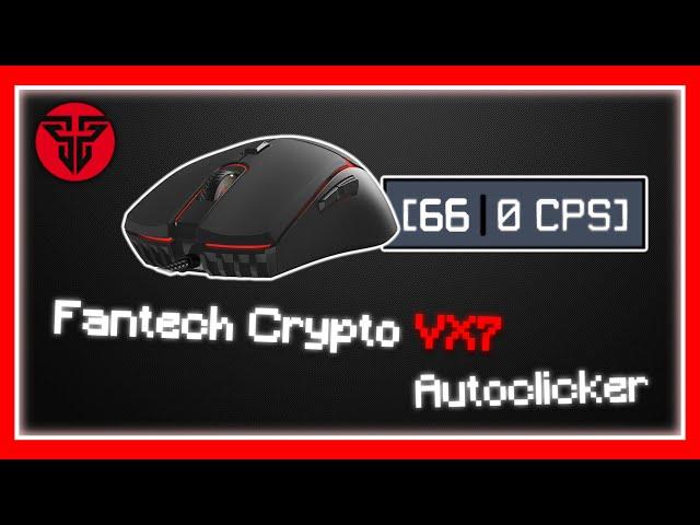 How to make an autoclicker on the Fantech Crypto VX7