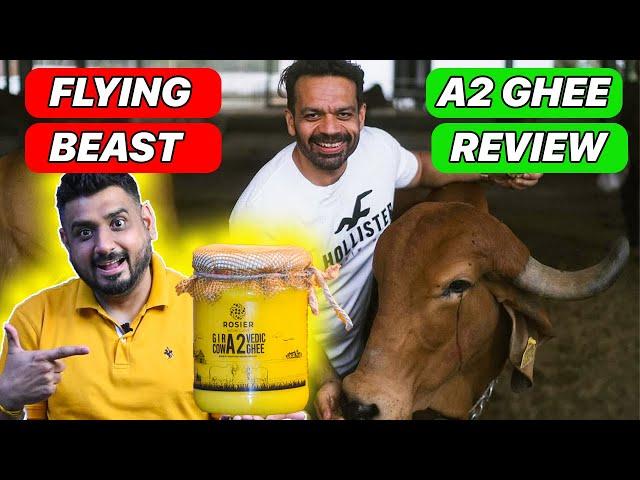 ROSIER FOODS GHEE REVIEW: Finally I Tried Gaurav Taneja Brand ROSIER FOODS|A2 Ghee| @FlyingBeast320