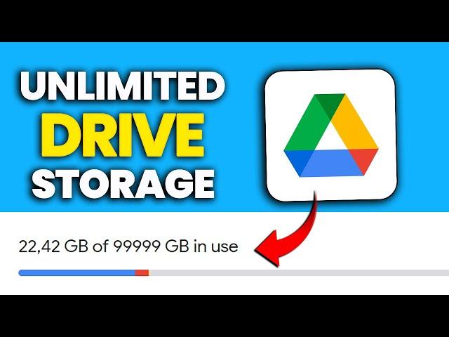 How To Get UNLIMITED Google Drive STORAGE for FREE!  DRIVE 2TB Storage for Lifetime 2025