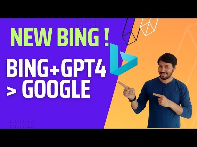 New Bing Search | Bing with GPT4 | Better than Google Search ? Use GPT4 for Free