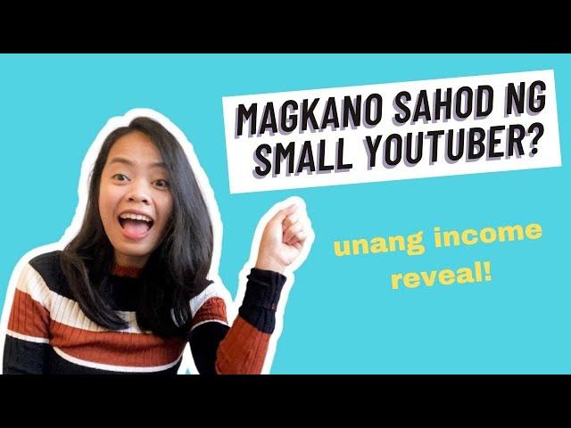 Magkano ang Sahod ng Small Youtuber? | Kita ng Youtube channel na may 5000 subscribers lang