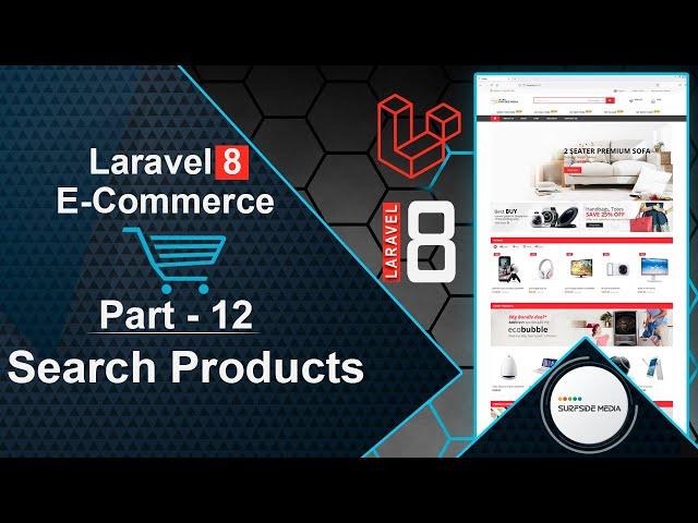 Laravel 8 E-Commerce - Search Products