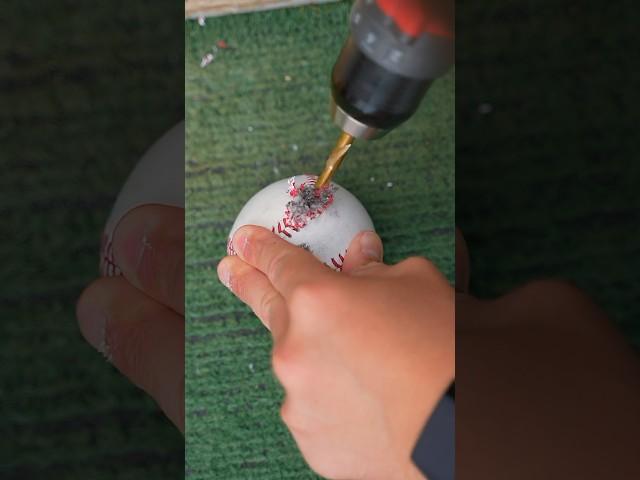 What’s Inside An MLB Baseball?  #mlb