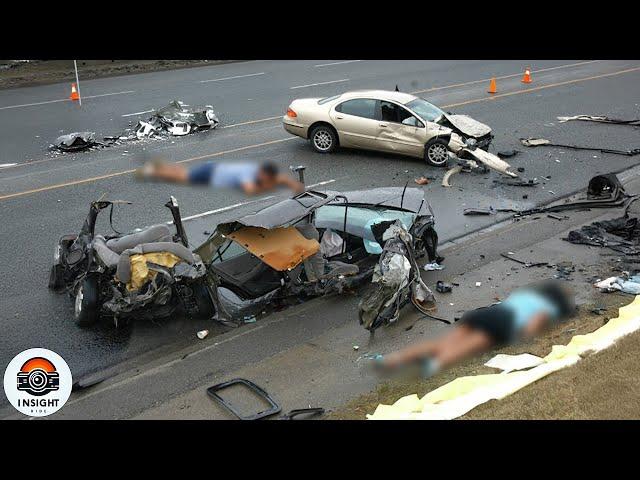 100 SHOCKING Of Car Crashes of Idiots In Cars Got Instant Karma | Best Of USA & Canada Accidents