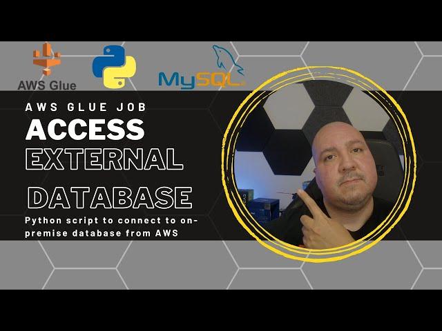 AWS Glue - Access On Premise Database and Transfer Data