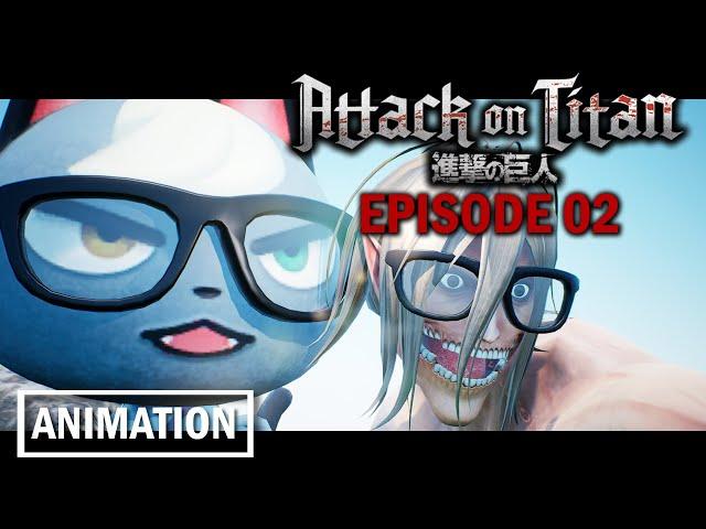 Animal Crossing Animations, but Attack on Titan Part 2 : Raymond becomes Attack Titan!