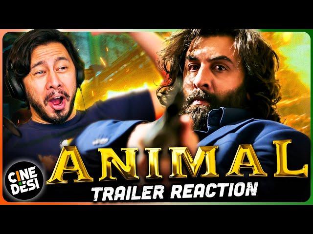 ANIMAL OFFICIAL TRAILER REACTION! Ranbir Kapoor | Rashmika M, Anil K, Bobby D