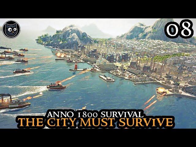 Becoming An INVESTOR - Anno 1800 SURVIVAL || HARDCORE City Builder Hardmode Challenge Part 08