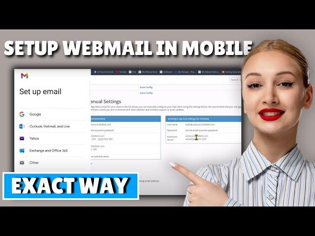 How to Configure Webmail in Mobile 2025 [Free & Easy]