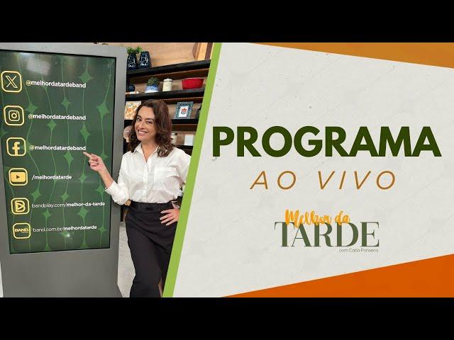 [AO VIVO] MELHOR DA TARDE COM CATIA FONSECA - 13/01/2025