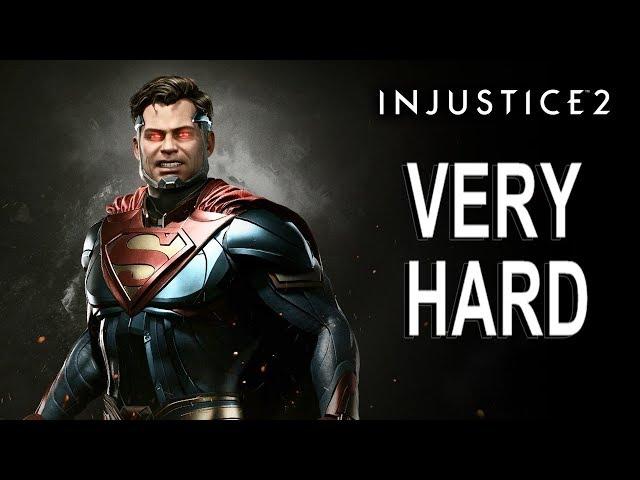 Injustice 2 - Superman Battle Simulator (VERY HARD) NO MATCHES LOST