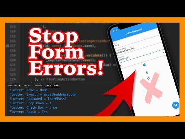 Flutter Form Fields and Form Validation, with Null Safety