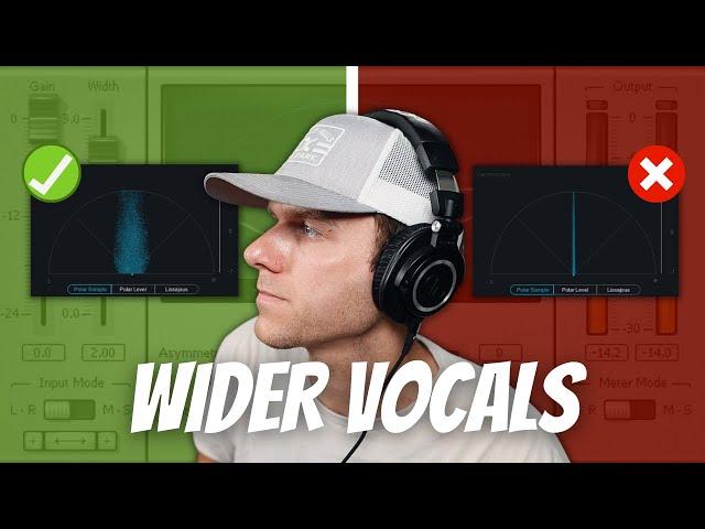 How to Make Your Vocals More Wide