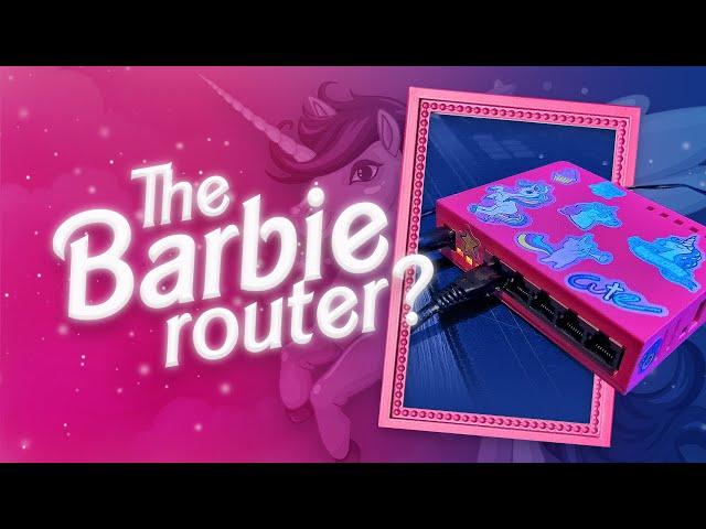 Cutest router in the world - Barbie fans MUST see!  (Spotted In The Wild #7)