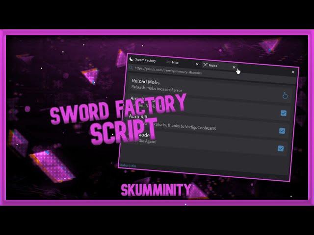 [SCRIPT] Sword Factory [Auto Kill, God mode, Auto Kill Fast] ID:2