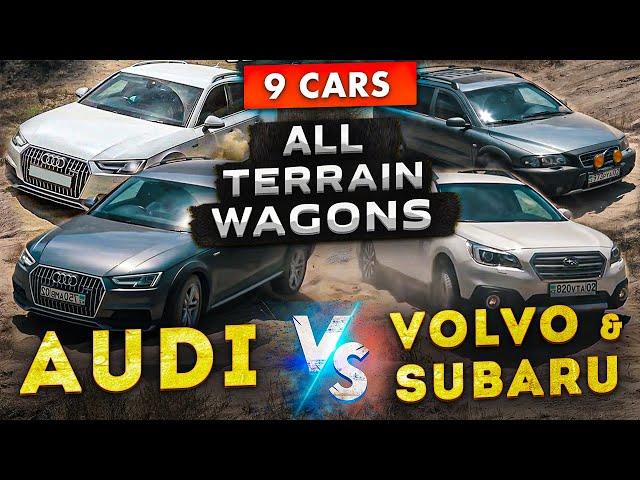 All Terrain Wagons: Audi Allroad VS. Subaru Outback & Volvo XC70