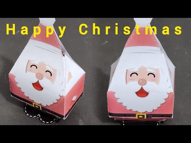 Animated Santa Claus Papercraft | DIY Christmas Craft with AI Magic