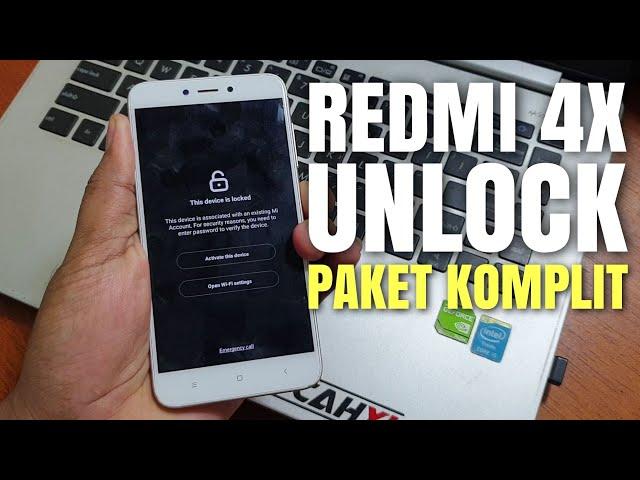 GRATIS PAKET KOMPLIT!! Redmi 4x Santoni Unlock Micloud, Frp Google, Unlock Pola