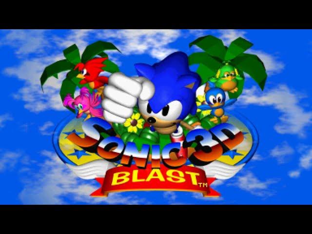 Rusty Ruin Zone (Act 1) (US Version) - Sonic 3D Blast (Saturn)
