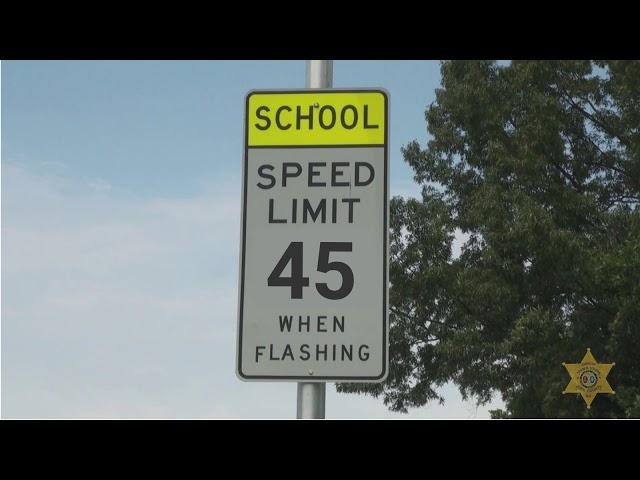 YCSO Rules of the Road: School Speed Zones