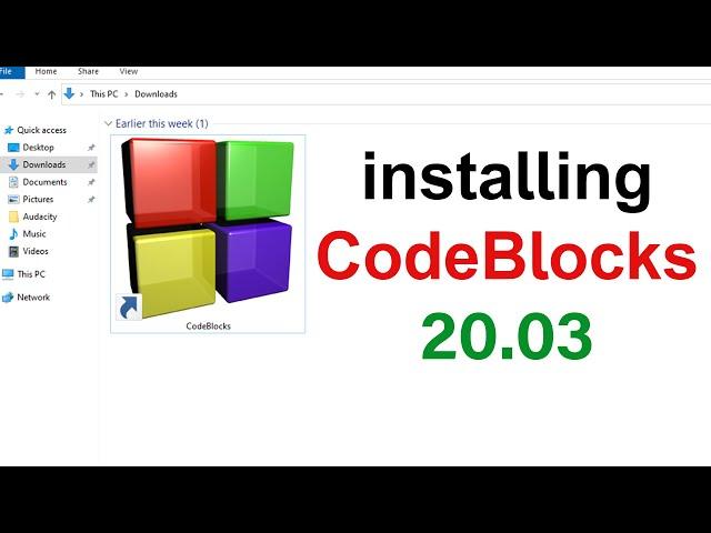 How to Install CodeBlocks ( IDE 20.03 ) with MinGW for C and C++ Programming on Windows 11