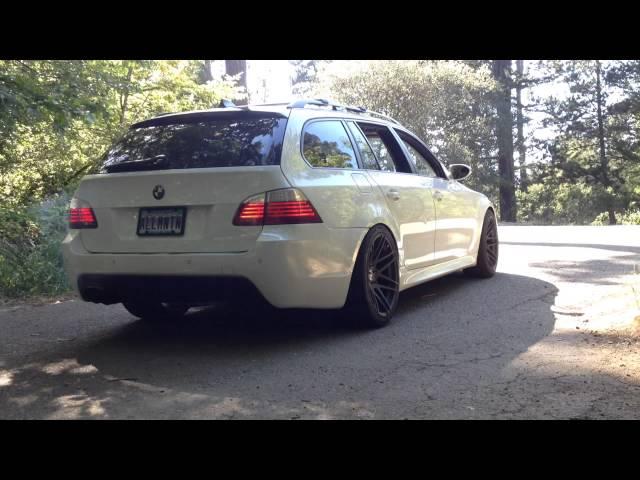 E61 custom exhaust