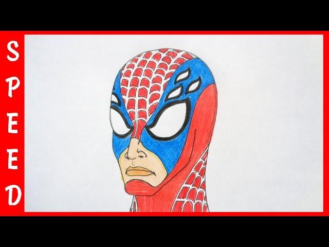 Speed draw Spider Man by Dmitry Syrman