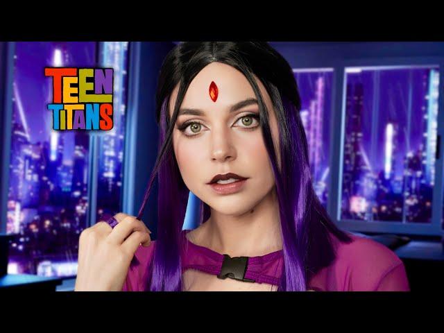 ASMR Raven 🟣 Is Obsessed w/ You, The New Titan  (Roleplay, Personal Attention, Soft-spoken)