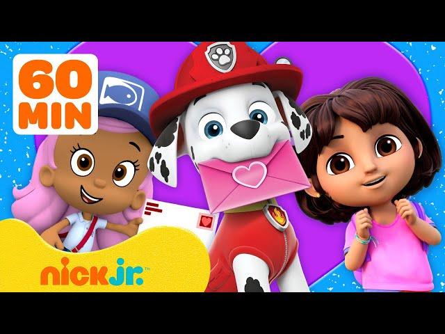 Celebrate Valentine’s Day! w/ PAW Patrol, Dora, & MORE  1 Hour Friendship Compilation | Nick Jr.