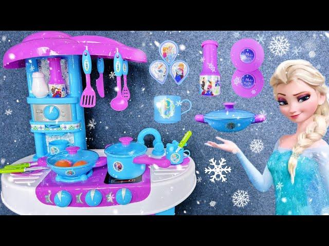 6 Minutes Satisfying with Unboxing Frozen Elsa Kitchen Cooking Toys ASMR | Review Toys