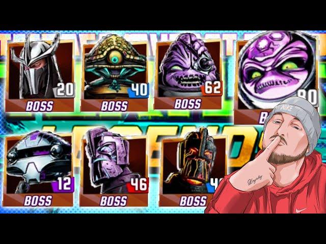 HOW TO BEAT ALL BOSSES in Teenage Mutant Ninja Turtles LEGENDS Episode 185