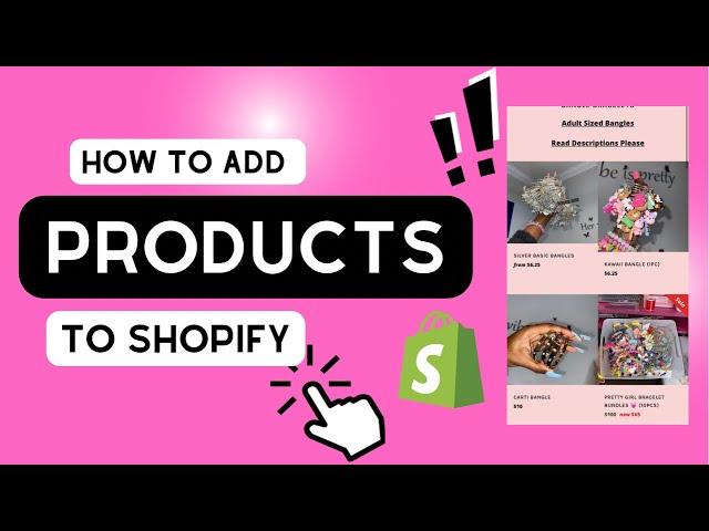 How To Add Products To Your Shopify Store