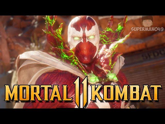 I Got The Best Spawn Combo Of All Time! - Mortal Kombat 11: "Spawn" Gameplay