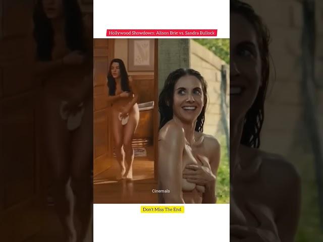 Alison bri vs sandra bullock #bikini #reels #model #tiktok18 #hollywood 18+