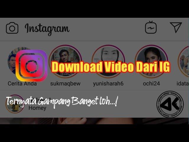 Cara mudah download video dan gambar dari instagram