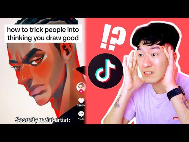 IM SO TIRED OF THESE TIKTOK ART TIPS.