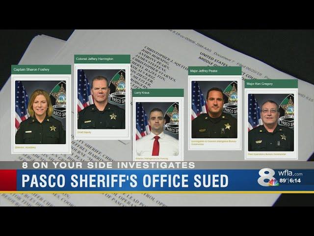 Pasco Sheriff's Office accused of being 'intoxicated with power,' lawsuit says