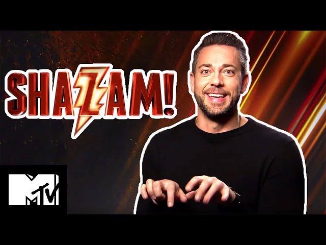 Zachary Levi On Avengers/Justice League Crossovers & How To Get The Shazam Body | MTV Movies