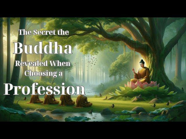 The Buddha's Secret Revealed When Choosing a Career