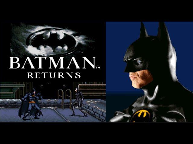 バットマンリターンズ (SFC)  難易度マニア EDまで Batman Returns (SNES) Mania difficulty Playthrough