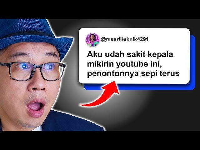 EMOSI NGGA!  Kebohongan besar yang membuat Video YOUTUBER PEMULA SEPI PENONTON